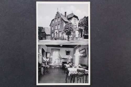 Rehburg-Stadt, Bahnhofsgaststätte, Außen- und Innenansicht