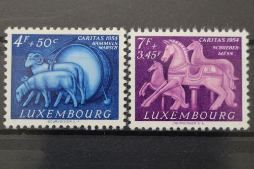 Luxemburg, MiNr. 529 + 530, postfrisch