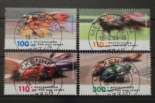 Deutschland (BRD), MiNr. 2031-2034 zentrisch Meckenheim, EST