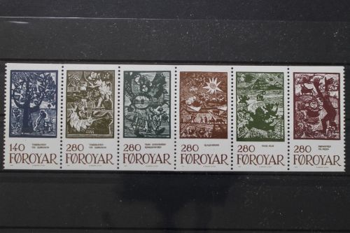 Färöer, MiNr. 106-111, H-Blatt 2, postfrisch