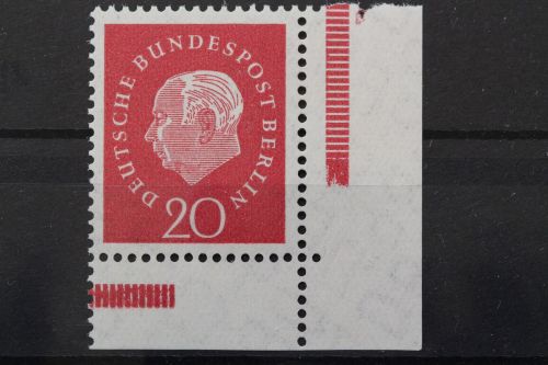 Berlin, MiNr. 184 v Ecke rechts unten, postfrisch