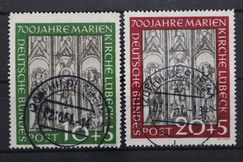 Deutschland (BRD), MiNr. 139-140, gestempelt