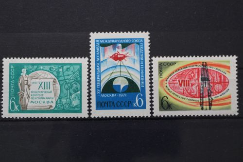 Sowjetunion, MiNr. 3884-3886, postfrisch