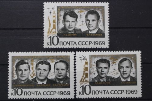 Sowjetunion, MiNr. 3682-3684, postfrisch