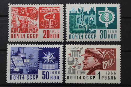 Sowjetunion, MiNr. 3503-3506, postfrisch
