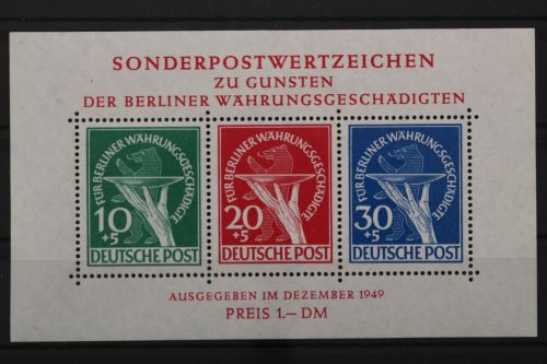 Berlin, MiNr. Block 1, postfrisch, BPP Fotobefund