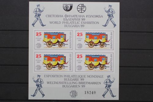 Bulgarien, MiNr. Block 189, postfrisch