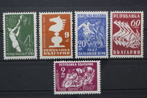 Bulgarien, MiNr. 606-610, postfrisch