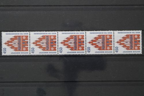 Deutschland (BRD), MiNr. 1623 R I Fünferstreifen, ZN 025, postfrisch