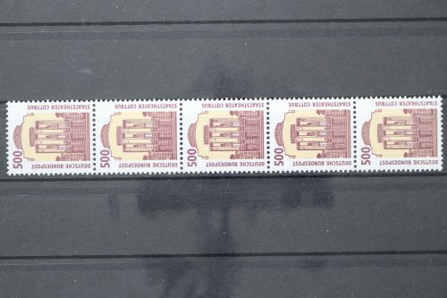 Deutschland (BRD), MiNr. 1679 R I Fünferstreifen, ZN 070, postfrisch