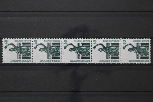 Deutschland (BRD), MiNr. 1341 R I Fünferstreifen, ZN 210, postfrisch