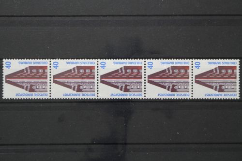 Deutschland (BRD), MiNr. 1379 R Fünferstreifen, ZN 0635, postfrisch