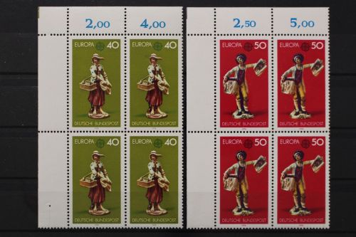 Deutschland, MiNr. 890-891 Viererblöcke Ecke links oben, postfrisch