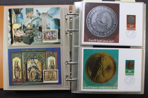 Liechtenstein Maximumkarten-Sammlung 1978 bis Mai 1999