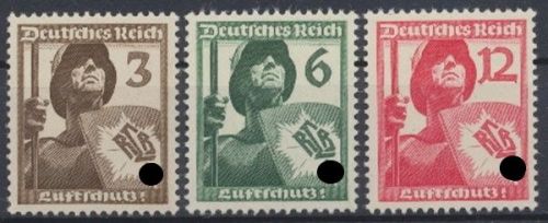 Deutsches Reich, Michel Nr. 643-645, postfrisch
