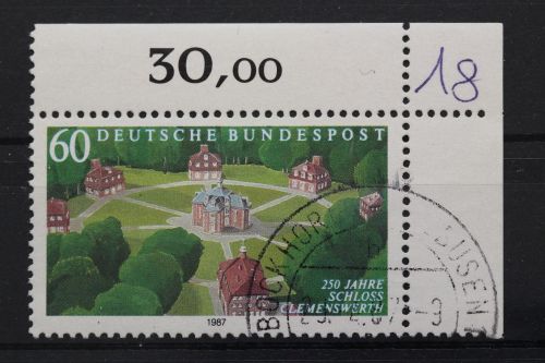 Deutschland (BRD), MiNr. 1312 Ecke rechts oben, gestempelt