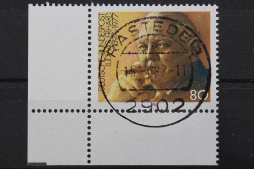 Deutschland (BRD), MiNr. 1308 Ecke links unten, gestempelt