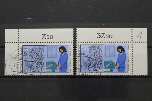 Deutschland (BRD), MiNr. 1315 Ecke links und rechts oben, gestempelt