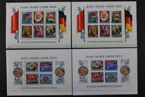 DDR, Block 8/9 A/B , postfrisch