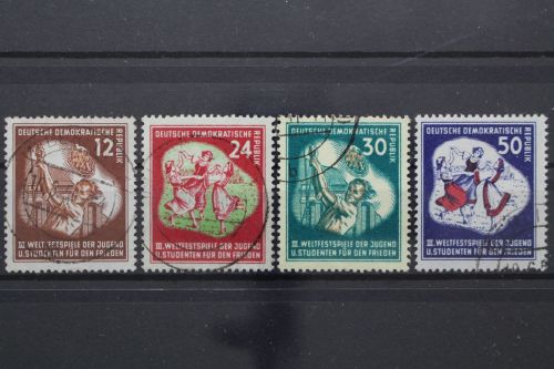 DDR, MiNr. 289-292, gestempelt