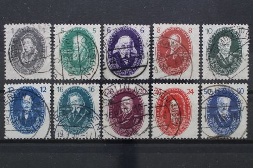 DDR, MiNr. 261-270, gestempelt