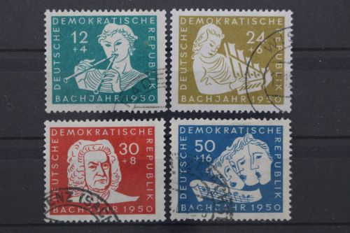 DDR, MiNr. 256-259, gestempelt