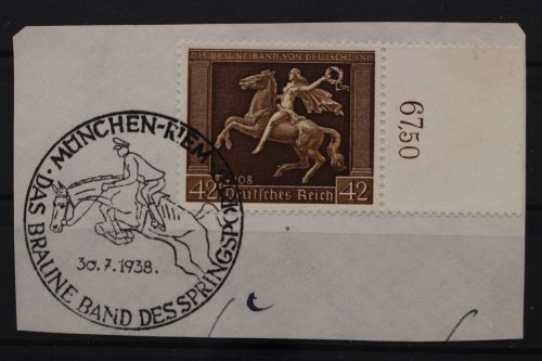 Deutsches Reich, MiNr. 671 y, Briefstück