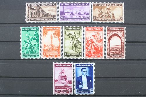 Türkei, MiNr. 1019-1028, postfrisch