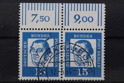 Berlin, MiNr. 203 WP, OR, gestempelt