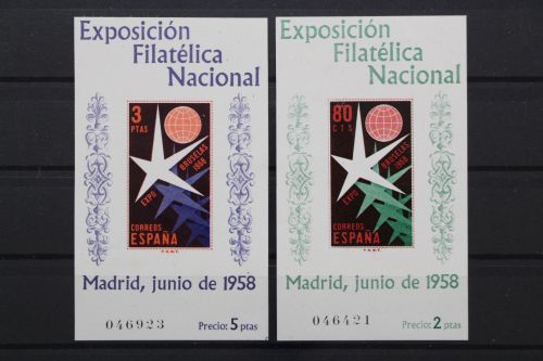 Spanien, MiNr. Block 13 + 14, postfrisch