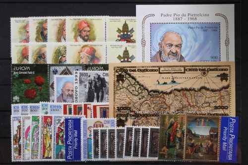 Vatikan, MiNr. 1269-1322, Jahrgang 1999, postfrisch