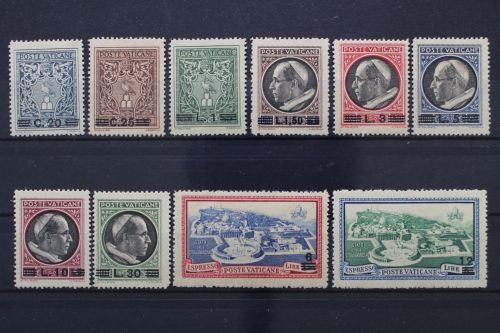 Vatikan, MiNr. 116-125, postfrisch