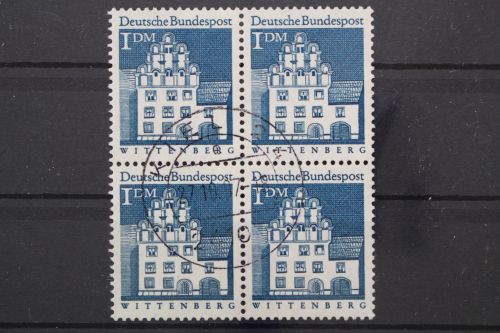 Deutschland (BRD), MiNr. 500 Viererblock, gestempelt