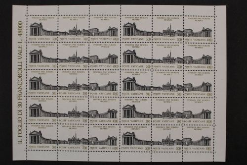 Vatikan, MiNr. 1043-1045 Kleinbogen, postfrisch