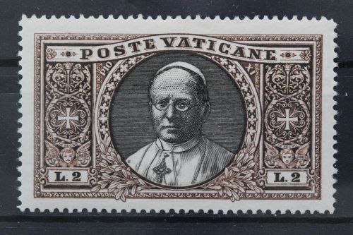 Vatikan, MiNr. 32, Falz