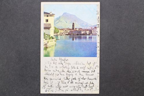 Künstler AK, am Gardasee: Riva