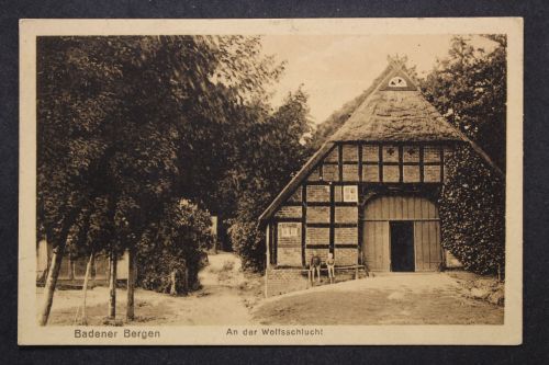 Achim, Badener Bergen, an der Wolfsschlucht