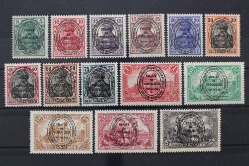 Allenstein, MiNr. 15-28, postfrisch