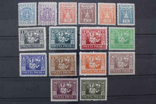 Polen Ostoberschlesien, MiNr. 1-16, postfrisch