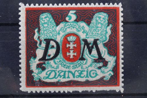 Danzig Dienst, MiNr. 22 X, postfrisch