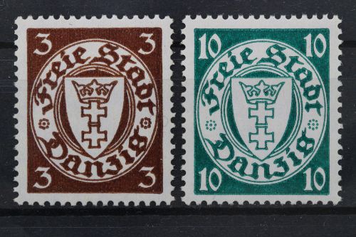 Danzig, MiNr. 289 + 292 x, postfrisch