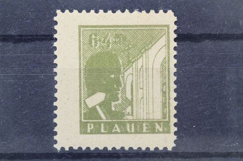 Plauen, MiNr. 3 v, postfrisch