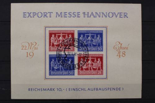 Gem. Ausgaben, MiNr. 969-970 V Zd 2 auf Sonderblatt, ESST