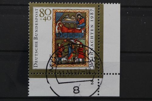 Deutschland (BRD), MiNr. 1346 Ecke rechts unten, FN 2, gestempelt