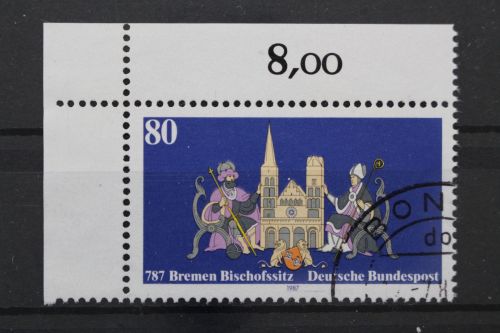 Deutschland (BRD), MiNr. 1329 Ecke links oben, gestempelt