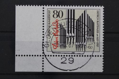 Deutschland (BRD), MiNr. 1323 Ecke links unten, EST