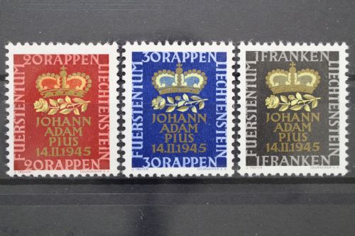 Liechtenstein, MiNr. 240-242, postfrisch