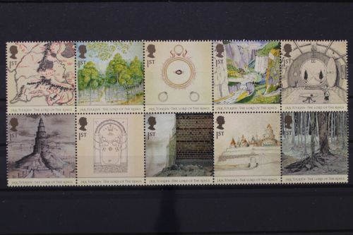 Großbritannien, MiNr. 2185-2194 Zehnerblock, postfrisch