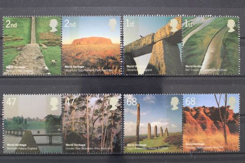 Großbritannien, MiNr. 2300-2307, 4 Paare, postfrisch