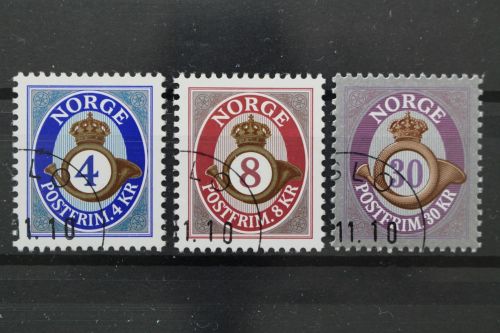 Norwegen, MiNr. 1740-1742, gestempelt